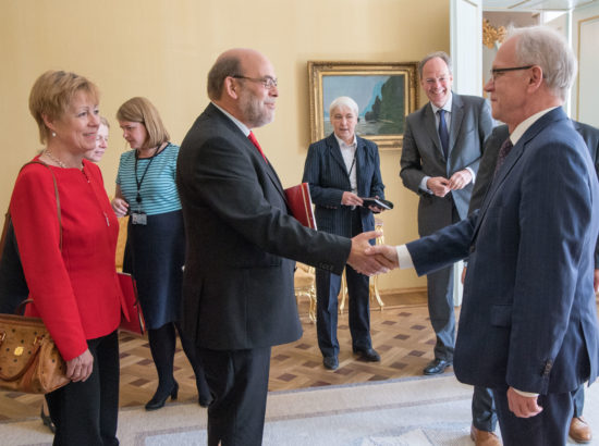 Riigikogu esimees Eiki Nestor kohtus Saksamaa parlamendi Bundestagi Euroopa Liidu asjade komisjoni liikmetega